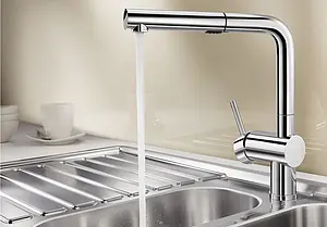 Смеситель для кухни с выдвижным изливом Blanco Linus-S хром 514016 Смеситель для кухни с выдвижным изливом Blanco Linus-S хром 514016, 5