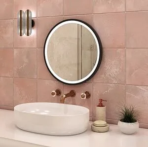 Зеркало с подсветкой Continent Life Led 60x80 с подогревом серый ЗЛП254, 2