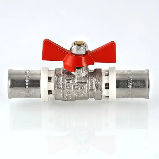 Кран шаровый для мп трубы 16мм x 16мм Valtec VT.243.N.1616