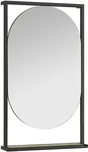 Зеркало Aquaton Лофт Фабрик 50 дуб эндгрейн 1A242502LTDU0, 1