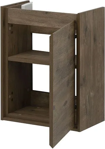 Тумба-умывальник подвесная Aquanet Милан 45 дуб рустикальный 00339963+00281657