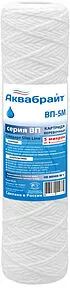 Картридж для механической очистки воды Slim Line 10" Аквабрайт ВП-5М Картридж для механической очистки воды Slim Line 10" Аквабрайт ВП-5М, 1