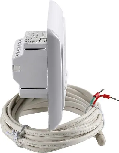 Проводной комнатный терморегулятор НО/НЗ 230В Valtec белый VT.AC709.0.0