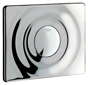 Клавиша смыва для унитаза Grohe Surf 37063000 хром глянцевый Клавиша смыва для унитаза Grohe Surf 37063000 хром глянцевый, 1