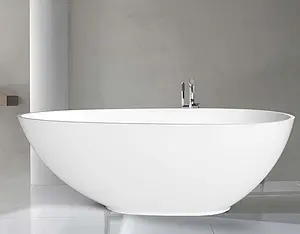 Ванна отдельностоящая из искусственного камня C-bath Demetra 170x85 белый CBM002001 Ванна отдельностоящая из искусственного камня C-bath Demetra 170x85 белый CBM002001, 4