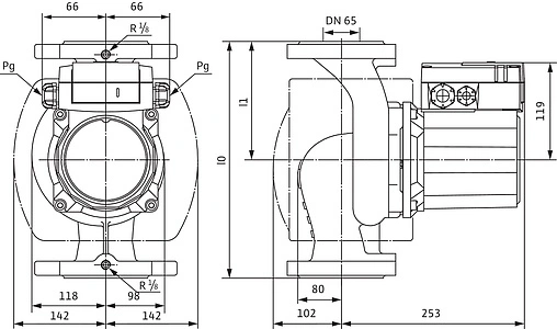 Насос циркуляционный для ГВС Wilo TOP-Z 65/10 2175527