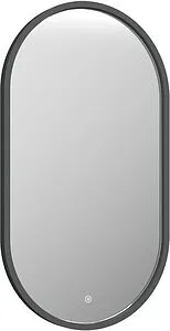 Зеркало с подсветкой Continent Prime Gray Led 45x80 серый ЗЛП1079, 1