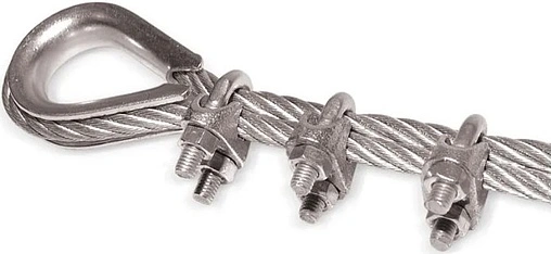 Зажим для троса из нержавеющей стали 2мм ACR SS304