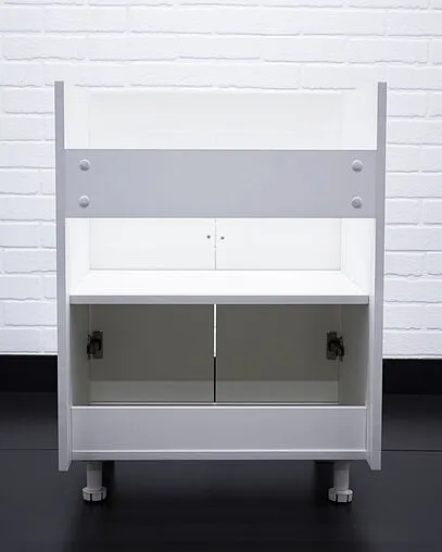 Тумба под умывальник напольная Айсберг Енисей 60 белый DA2404T