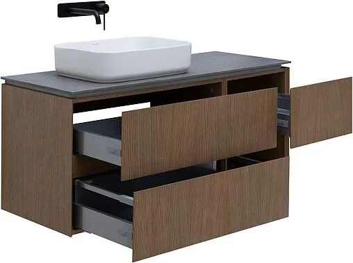 Тумба-умывальник подвесная Allen Brau Infinity 120 L дуб 1.21005.NO+