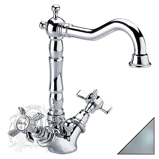 Смеситель для раковины Migliore Princeton хром матовый ML.PRN-834.CsCr