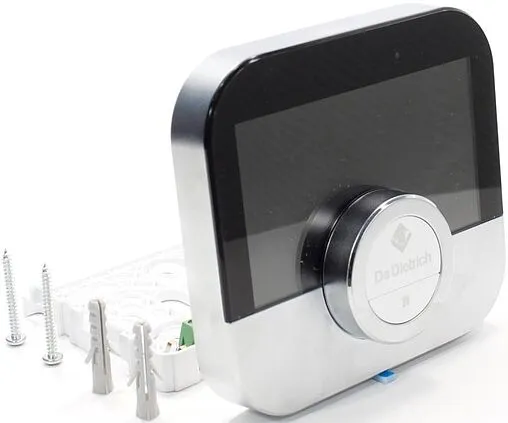 Комнатный терморегулятор De Dietrich SMART AD324 серый/черный 7691375