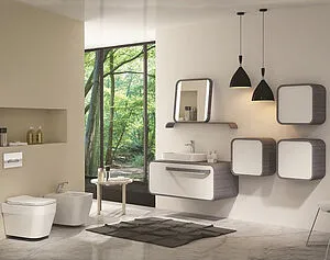 Шкаф ISVEA Soffice 46 белый/тик 23SQ9003046I Шкаф ISVEA Soffice 46 белый/тик 23SQ9003046I, 4