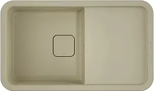 Мойка кухонная Omoikiri Tasogare 86-BE ваниль 4993455 Мойка кухонная Omoikiri Tasogare 86-BE ваниль 4993455, 1