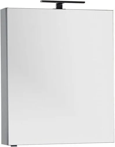 Шкаф-зеркало Aquanet Алвита 70 R серый антрацит 00183990