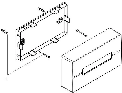 Держатель для бумажных полотенец Hansgrohe AddStoris белый матовый 41774700