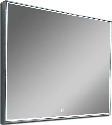 Зеркало с подсветкой Continent Sting Black Led 100x70 чёрный ЗЛП104