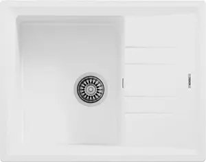 Мойка кухонная Teka Stone 45 S-TG 1B 1D белый арктик 115330047 Мойка кухонная Teka Stone 45 S-TG 1B 1D белый арктик 115330047, 1