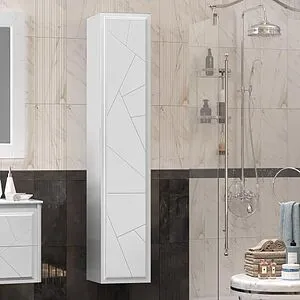 Шкаф-пенал подвесной Opadiris Луиджи 35 белый 00-00002268, 3