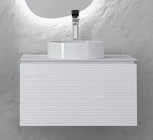Тумба под умывальник подвесная Jorno Stone 80 белый Stn.01.80/P/W/JR Тумба под умывальник подвесная Jorno Stone 80 белый Stn.01.80/P/W/JR, 4