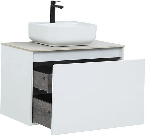 Тумба под умывальник подвесная Aquanet Nova Lite 75 белый 00242275