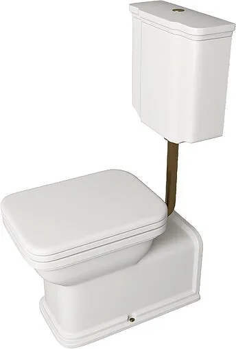 Унитаз-компакт с высоким бачком Kerasan Waldorf белый