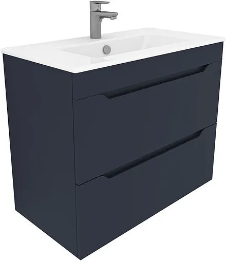 Тумба-умывальник Aquanet Практика 80 маренго 00330460+44080