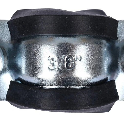 Хомут сантехнический обрезиненный ⅜&quot; (15-19мм) Stout SAC-0020-000038