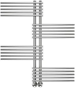 Полотенцесушитель водяной лесенка Terminus Европа П20 70х1000 полированная сталь 4670078530615 Полотенцесушитель водяной лесенка Terminus Европа П20 70х1000 полированная сталь 4670078530615, 3