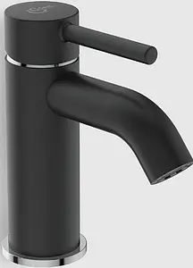 Смеситель для раковины Ideal Standard Kolva чёрный матовый/хром BC666U4 Смеситель для раковины Ideal Standard Kolva чёрный матовый/хром BC666U4, 1