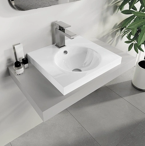 Раковина Sanita Luxe Next 50 белый NXT50SLWB01 Раковина Sanita Luxe Next 50 белый NXT50SLWB01