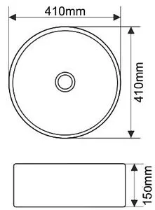 Раковина Melana 41 черный матовый 7078ABM-805 Раковина Melana 41 черный матовый 7078ABM-805, 2