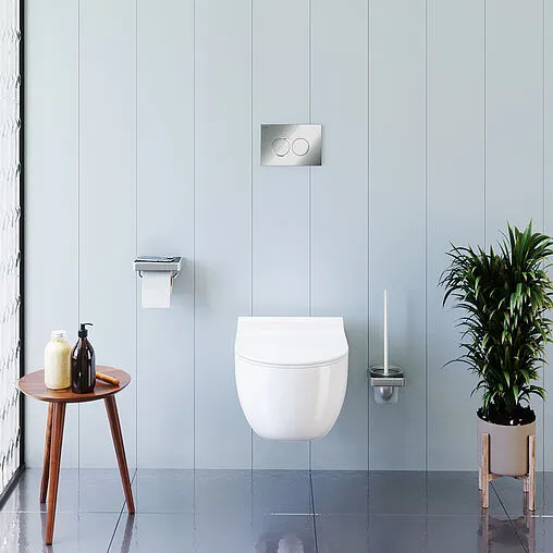 Унитаз подвесной безободковый Damixa Scandinavian Pure белый DX36C1701SC Унитаз подвесной безободковый Damixa Scandinavian Pure белый DX36C1701SC