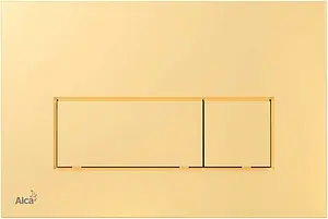 Клавиша смыва для унитаза AlcaPlast Thin M575 золото Клавиша смыва для унитаза AlcaPlast Thin M575 золото, 1