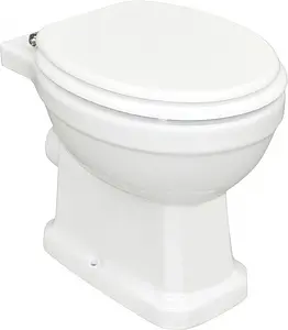 Унитаз приставной BelBagno Trevi белый BB135CB, 1