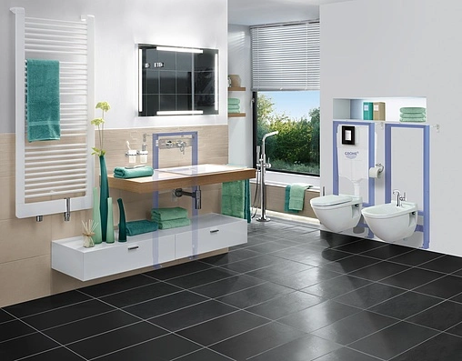 Клавиша смыва для унитаза Grohe Skate Cosmopolitan Glass 38845KS0 кнопки/хром глянцевый, панель/стекло черный Клавиша смыва для унитаза Grohe Skate Cosmopolitan Glass 38845KS0 кнопки/хром глянцевый, панель/стекло черный