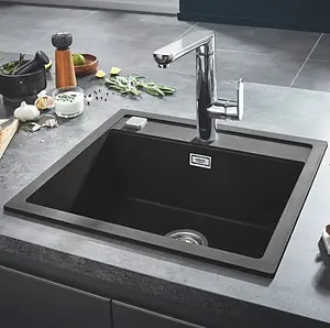 Мойка кухонная Grohe K700U-56 черный гранит 31651AP0 Мойка кухонная Grohe K700U-56 черный гранит 31651AP0, 4