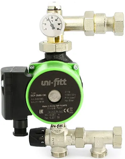 Узел насосно-смесительный с насосом ECP 25/60 130 Uni-fitt Solomix 473E0800