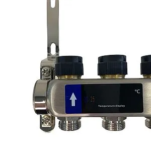 Группа коллекторная без расходомеров 9 отводов 1"в/в x ¾"ек WAAG WG.588.0609 Группа коллекторная без расходомеров 9 отводов 1"в/в x ¾"ек WAAG WG.588.0609, 3