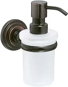 Дозатор для жидкого мыла Wasserkraft Isar темная тёмная бронза 7399 Дозатор для жидкого мыла Wasserkraft Isar темная тёмная бронза 7399, 1