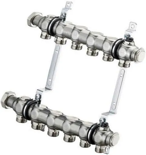 Группа коллекторная распределительная 6 отводов 1&quot;нг x ¾&quot;ек Oventrop Multidis SH 1407156