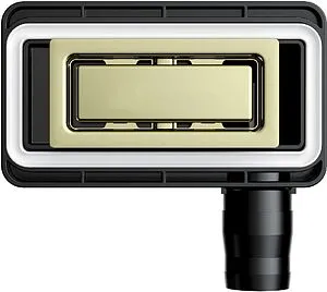 Прямоуголный перелив для мойки Omoikiri OV-02-LG светлое золото 4956723, 1