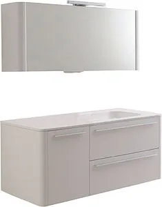 Шкаф-зеркало Am.Pm Awe 125 белый фактурный M15MCX1251WF Шкаф-зеркало Am.Pm Awe 125 белый фактурный M15MCX1251WF, 3