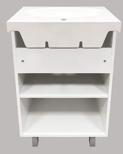 Тумба-умывальник напольная Comforty Чезана 60 белый 00003120091CF