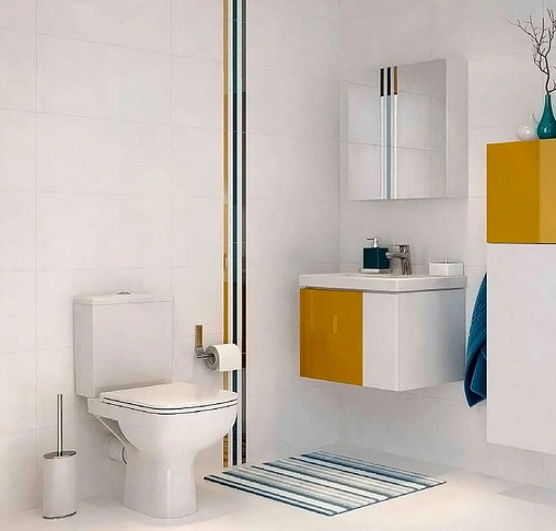 Раковина Cersanit Colour 55 белый S-UM-COL55/1-w Раковина Cersanit Colour 55 белый S-UM-COL55/1-w