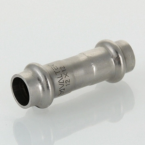 Муфта пресс редукционная двухраструбная 28мм x 15мм Valtec VT.INOX-PRESS VTi.903.I.002815