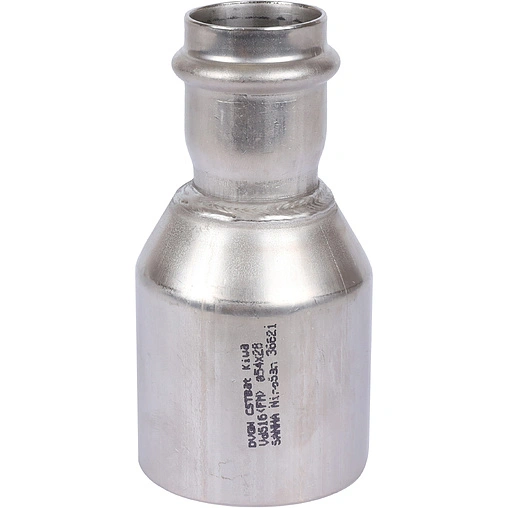 Муфта пресс редукционная однораструбная 54мм x 28мм Sanha NiroSan 9243 692435428