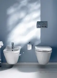 Биде подвесное Duravit Starck 3 белый 2280150000 Биде подвесное Duravit Starck 3 белый 2280150000, 4