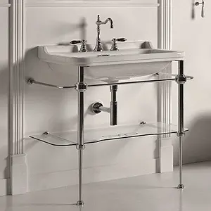 Консоль Kerasan Waldorf 128 хром 9203K1cr Консоль Kerasan Waldorf 128 хром 9203K1cr, 3