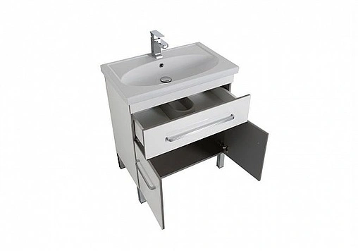 Тумба под умывальник напольная Aquanet Сиена 70 белый 00189223